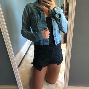 Cropped Jean Jacket